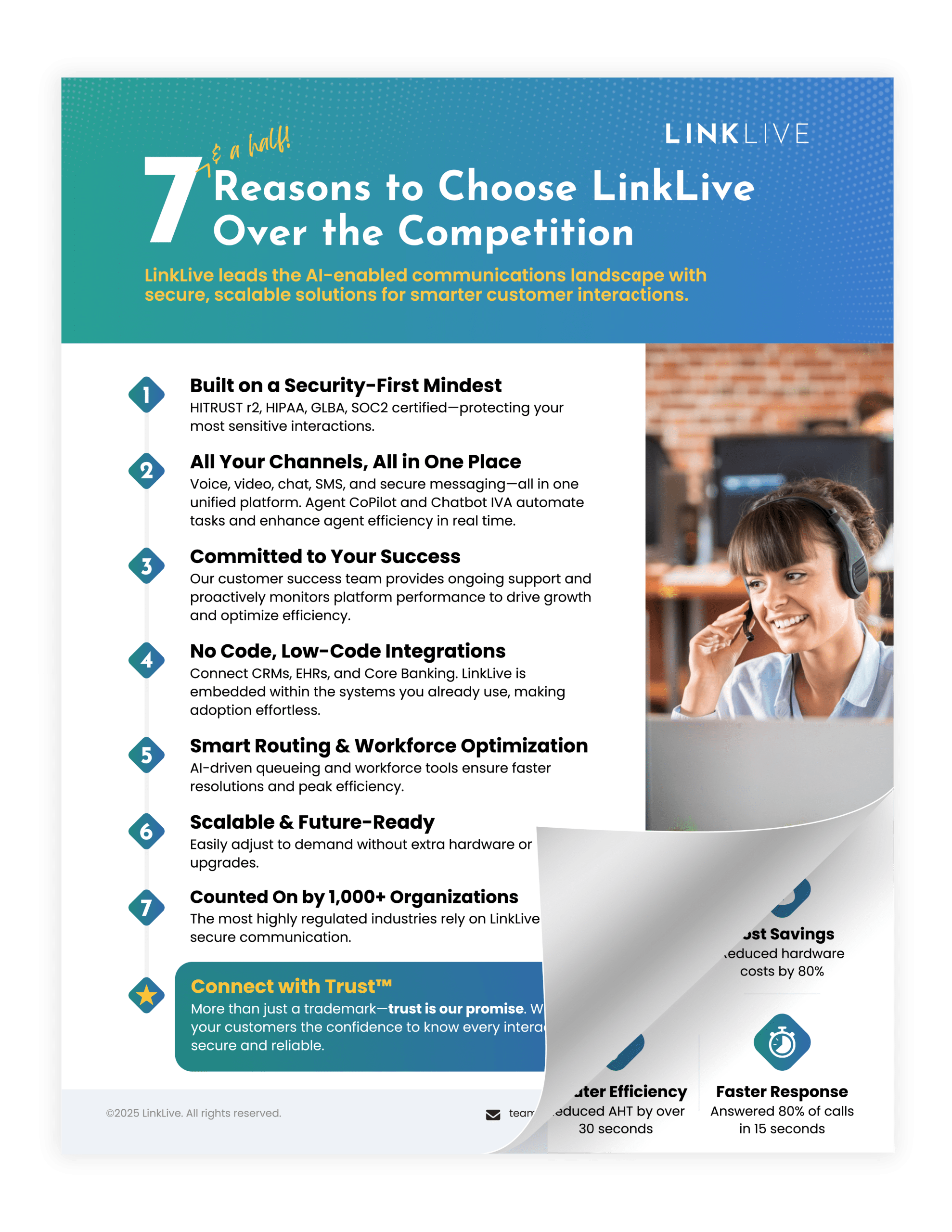 7 Reasons Why LinkLive Brochure - Thumbnail w Shadow